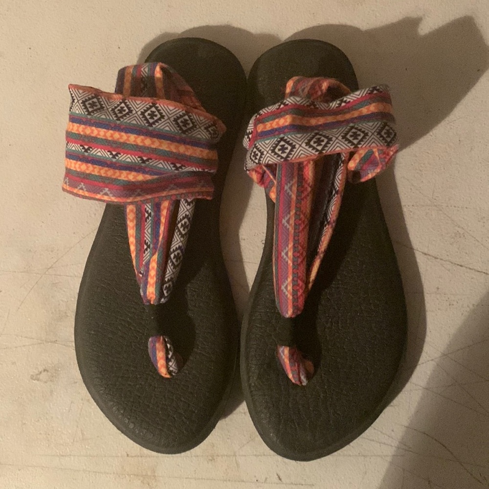 Sling sandals southwestern style